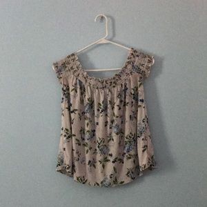 American Eagle Off The Shoulder Shirt